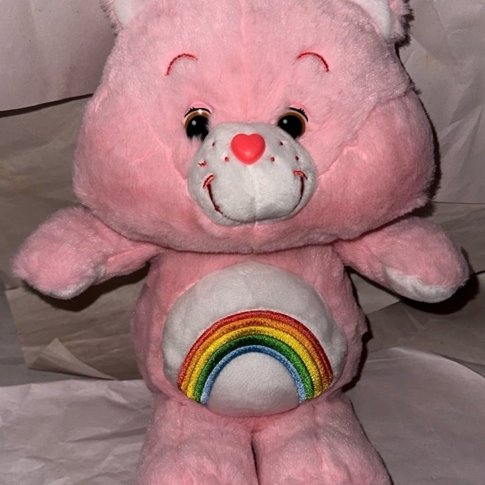 Cheer Bear Carebear Plush Exclusive From Target 25th Aniversary